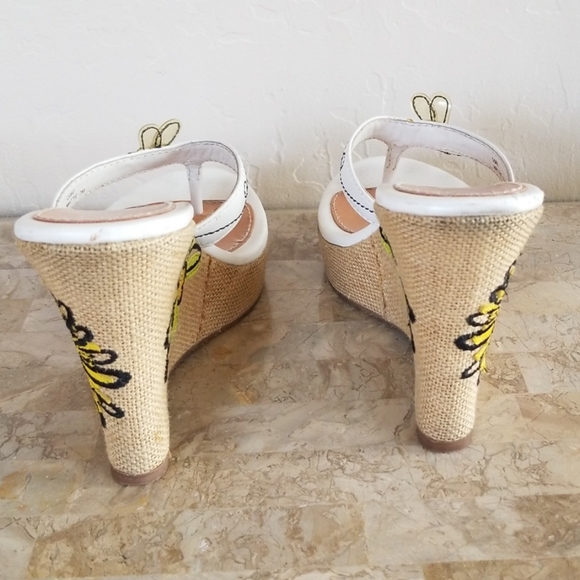 Authentic Coach Bumble Bee Wedges - Picture 5 of 8